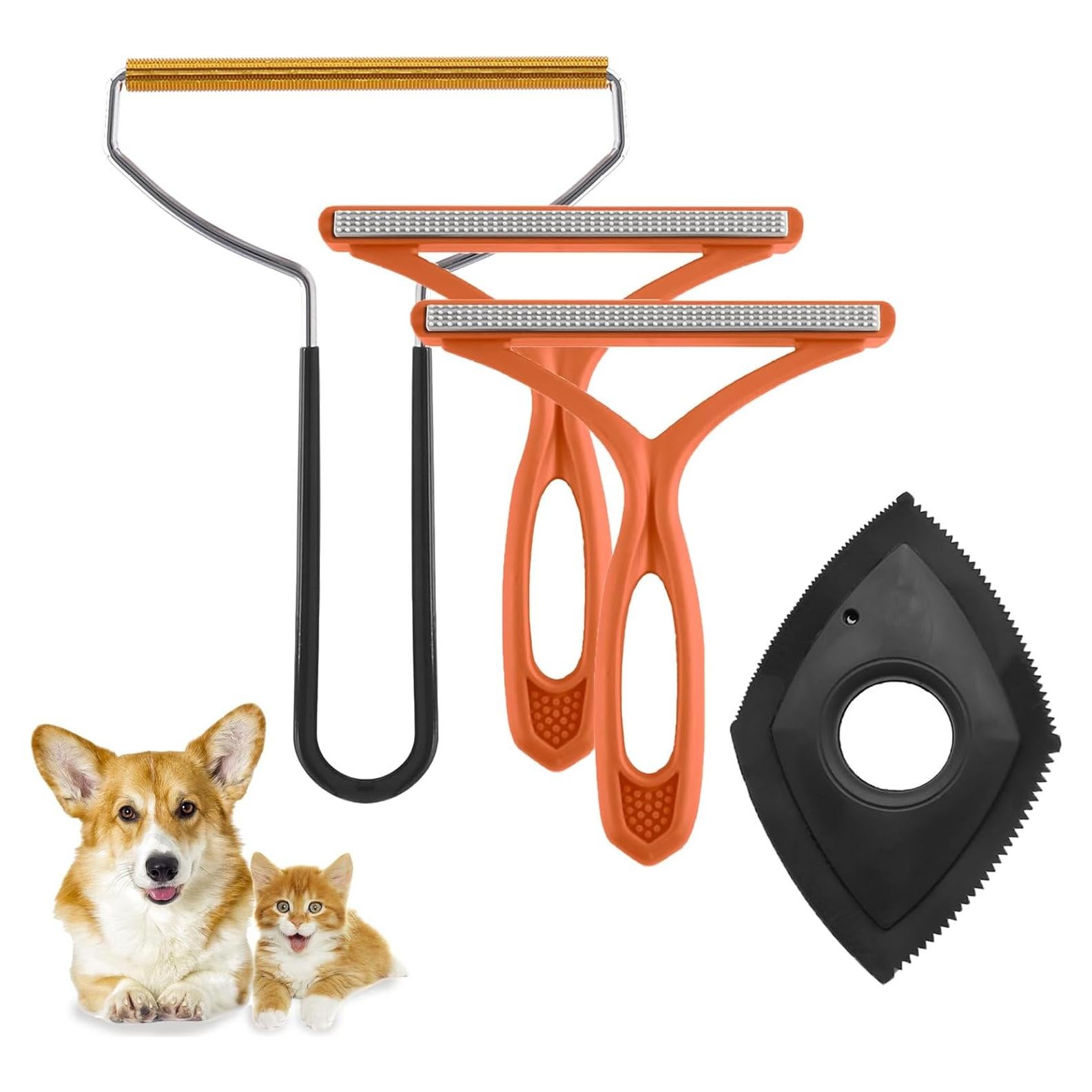 Removedor de Pelo de Mascota SIUYUWK - Paquete de 4 Reutilizables