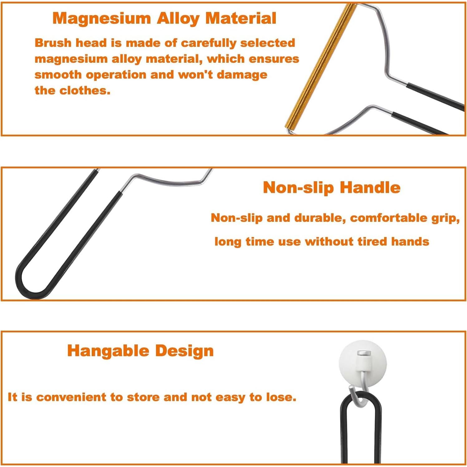 Removedor de Pelo de Mascota SIUYUWK - Paquete de 4 Reutilizables