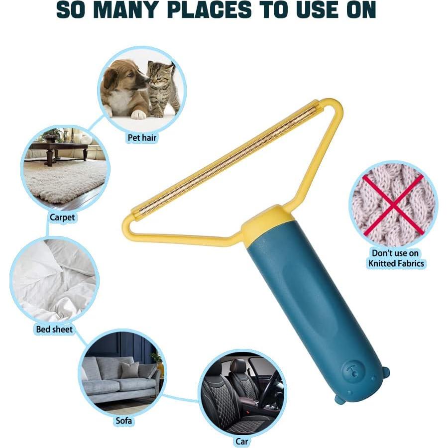 Removedor de Pelo de Mascota Reutilizable Youmuxin Azul