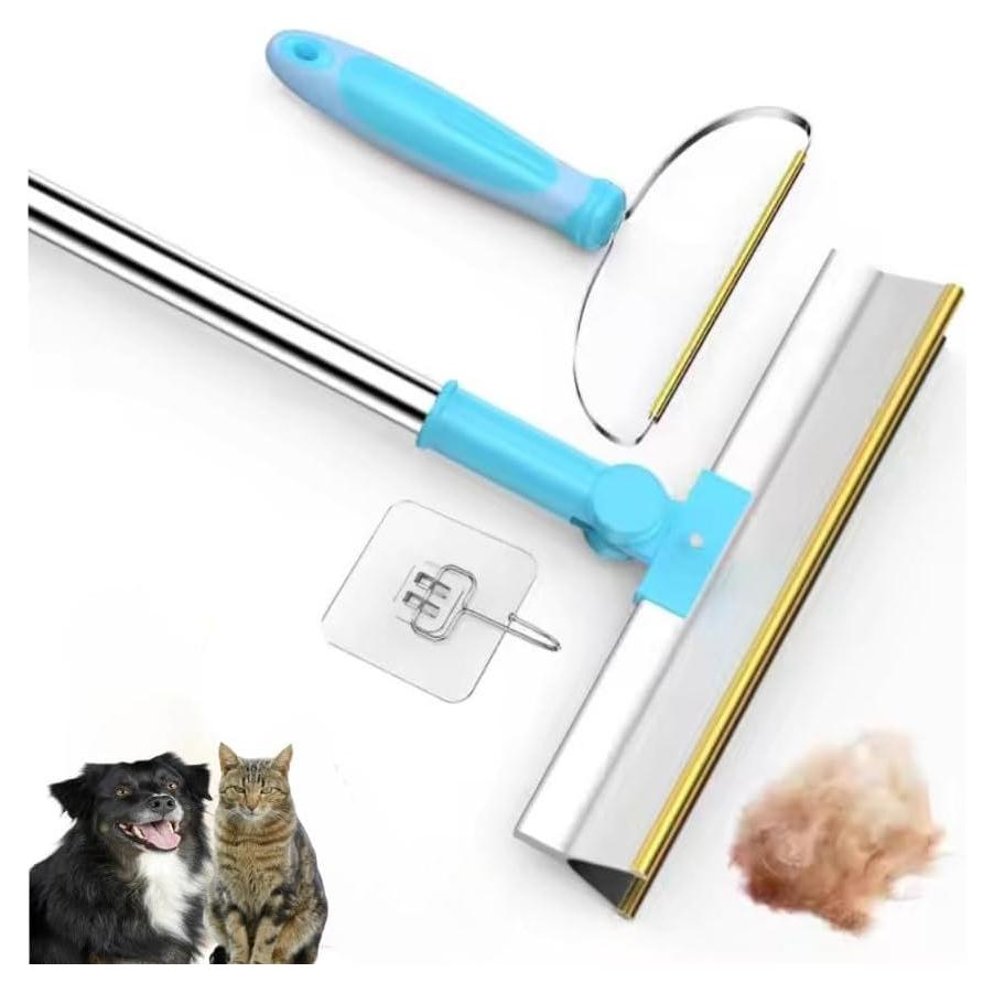 Rastrillo para Alfombras Genérico con Mango Ajustable 129.5 cm