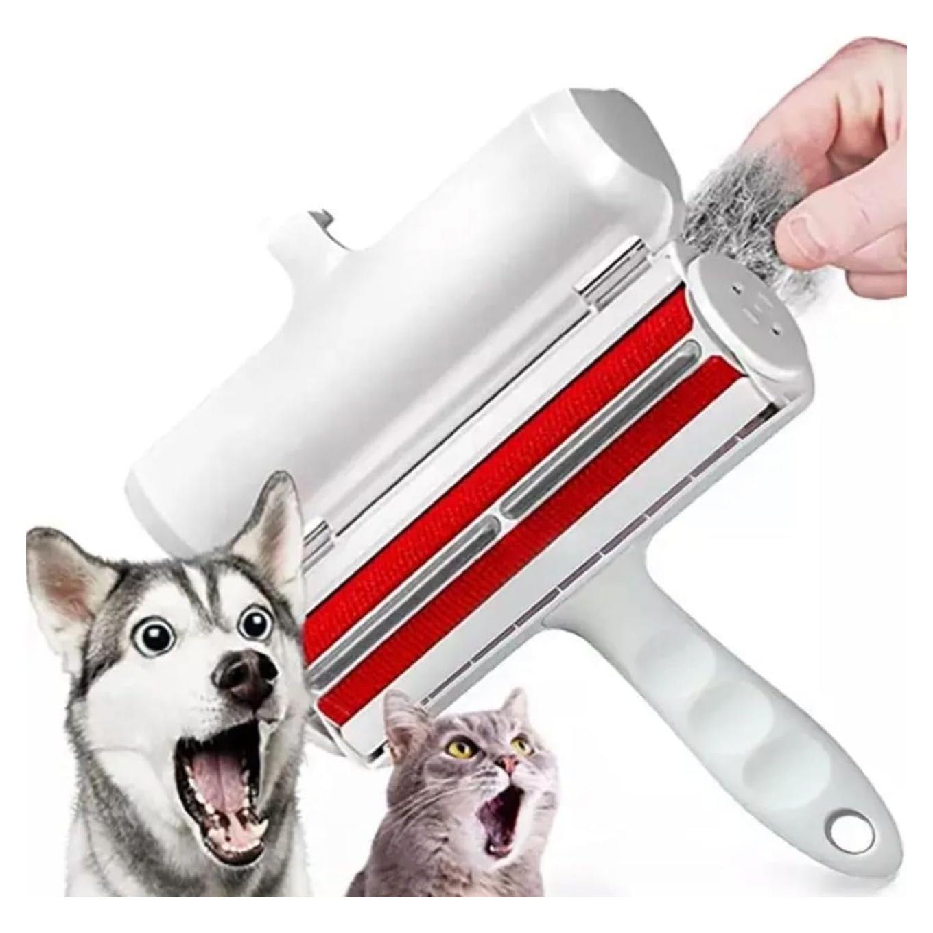 Removedor de Pelo de Mascota Rodillo Home&Love Rojo 158g