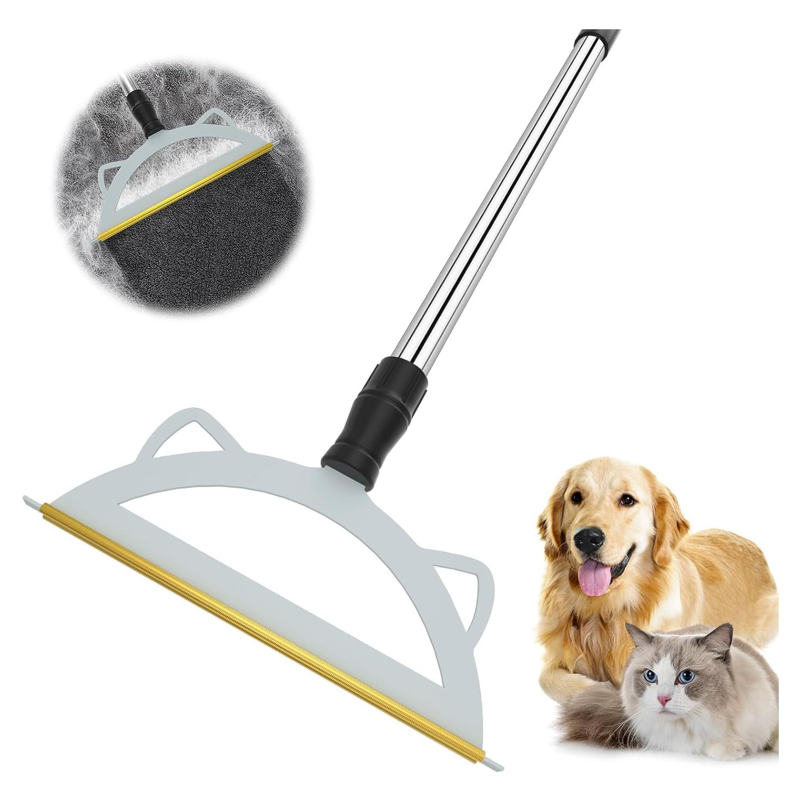 Rastrillo para Alfombra HUICOCY 124.5 cm Eliminador Pelo Mascotas