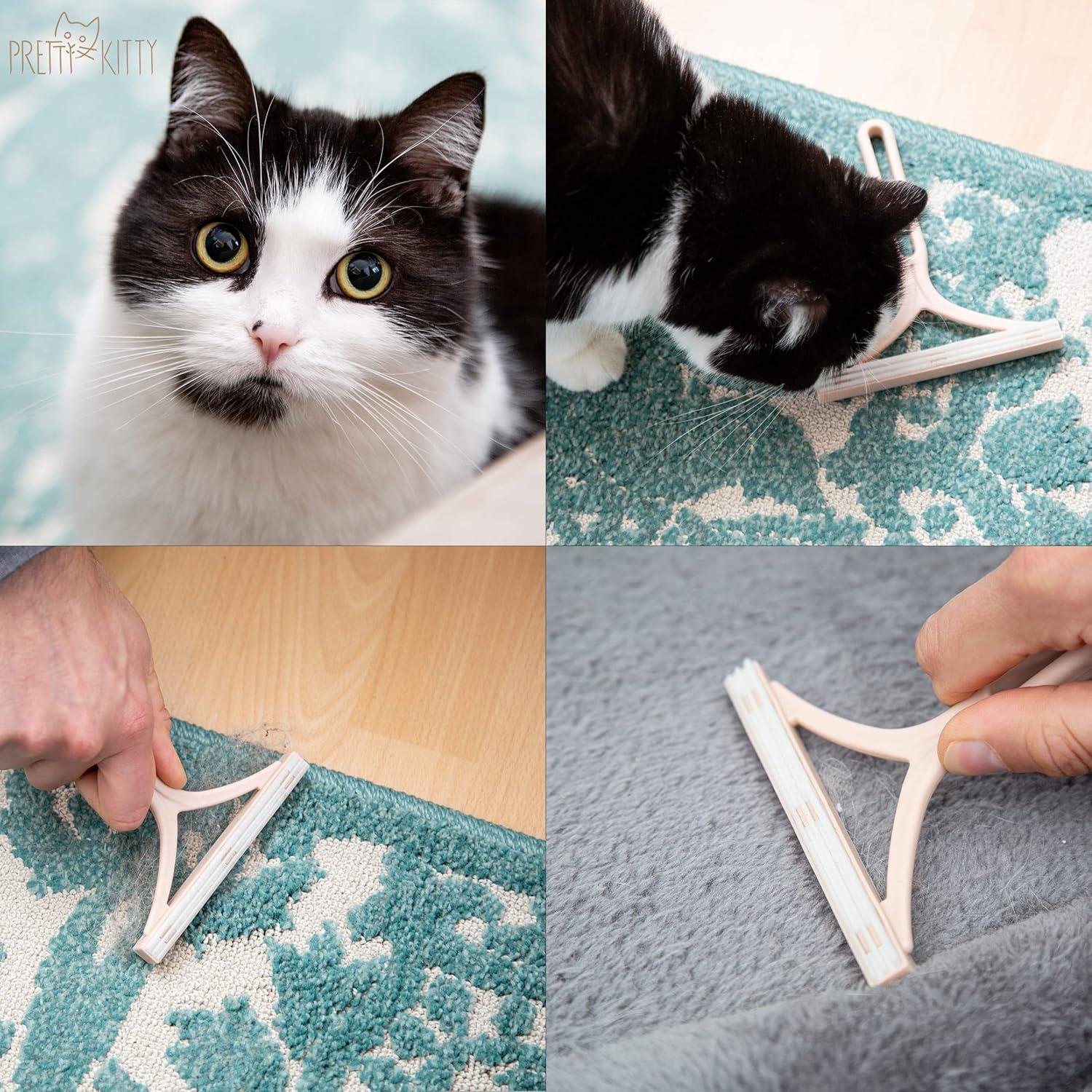 Juego de Removedores de Pelo de Mascota Pretty Kitty 2X - Lavable