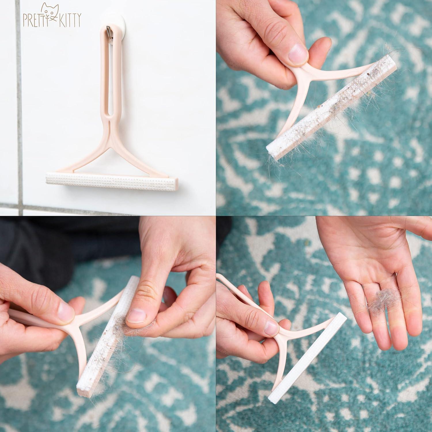 Juego de Removedores de Pelo de Mascota Pretty Kitty 2X - Lavable