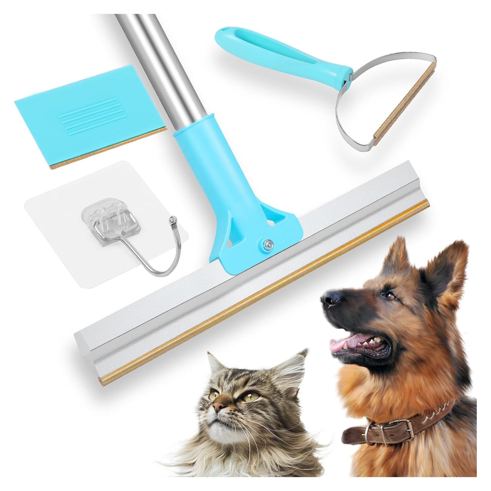 Rastrillo para Alfombras Thechosenone 54" Ajustable Pelo Mascotas