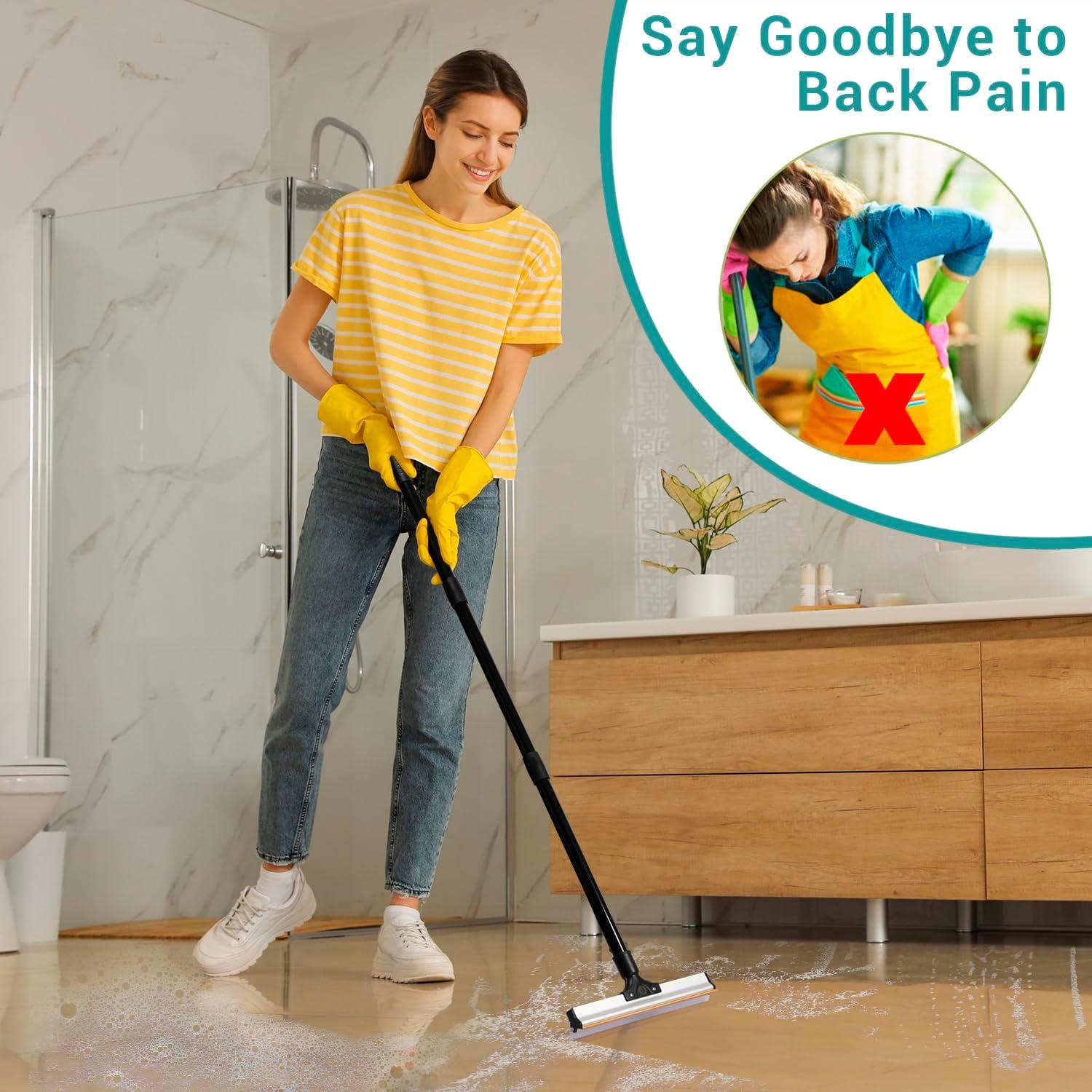 Rastrillo de Alfombra 158 cm 2 en 1 10 A 6 PICKS para Pelo de Mascotas