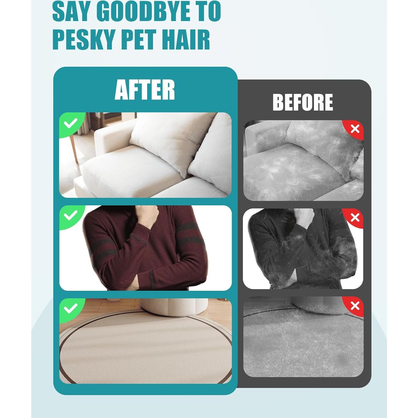 Cepillo Limpiador de Pelo de Mascotas MecoMeow CHR41 - Ecológico