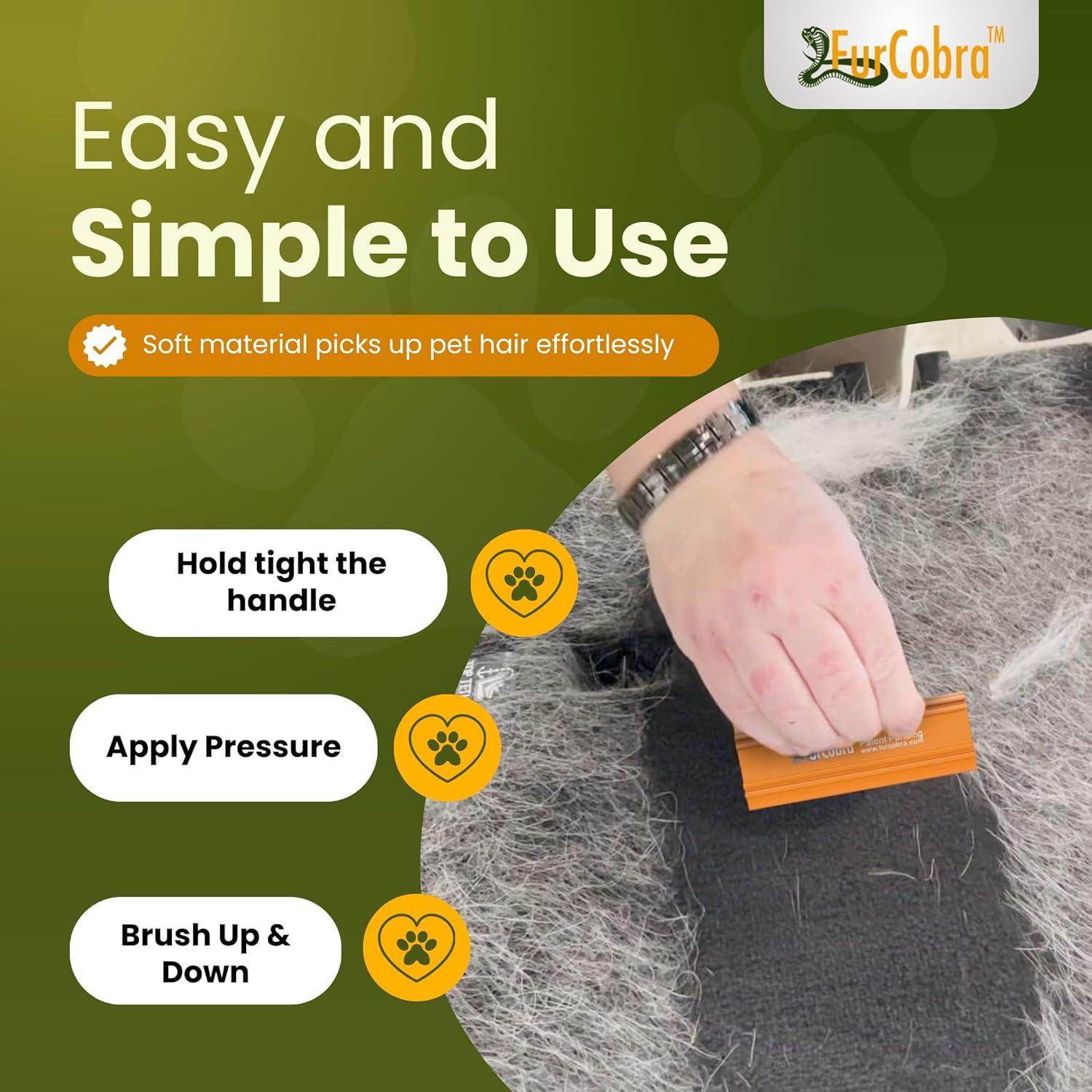 Removedor de Pelo de Mascota Pro Wonderwells 11 cm Ligero