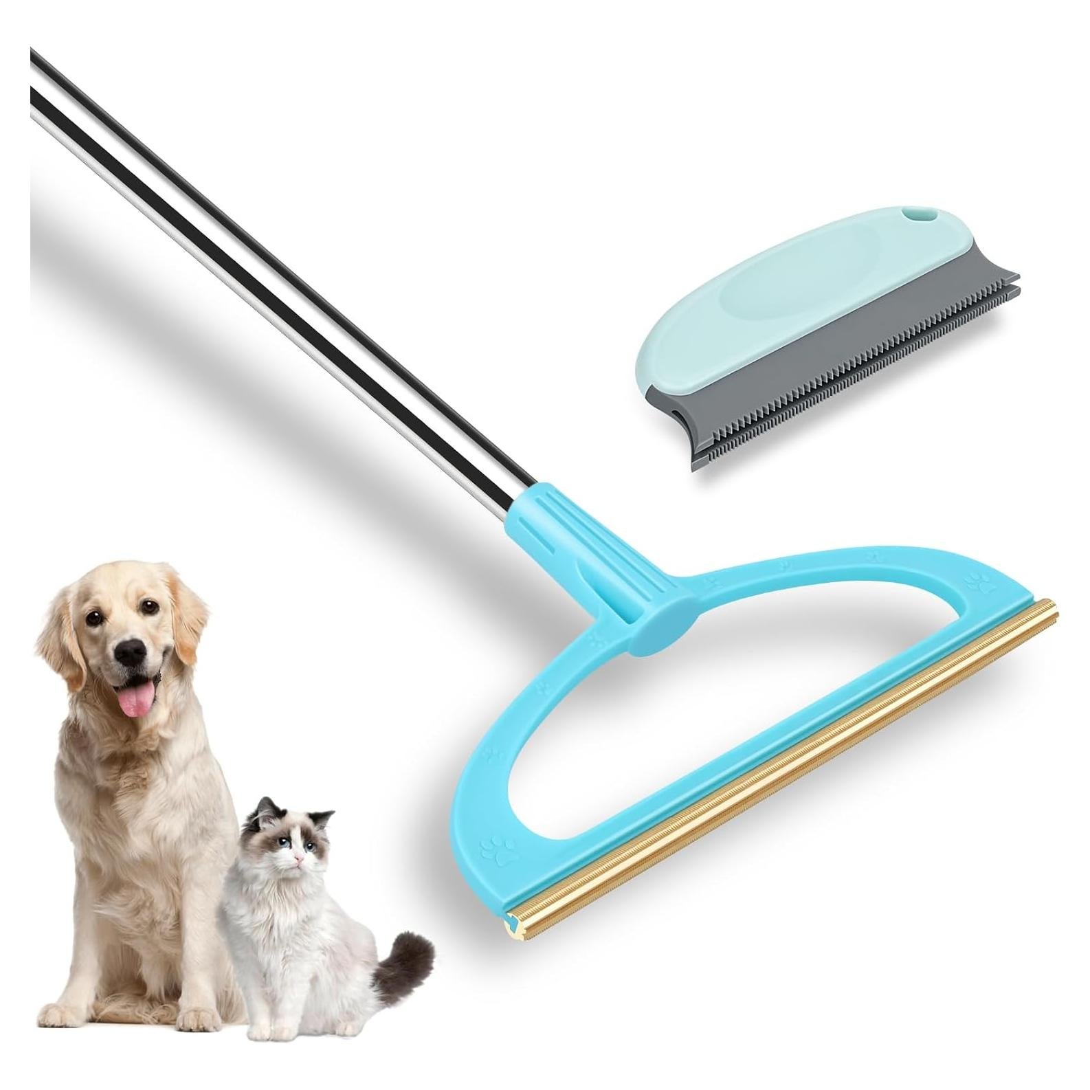 Rastrillo para Alfombra AIZAL 142 cm Eliminador Pelo Mascotas