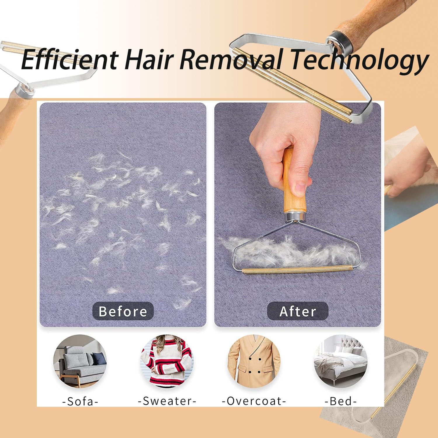 Quitapelos para Mascotas Aetomtins - 2 Piezas Ecológicas