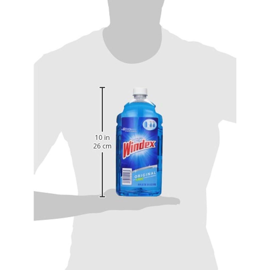 Recarga Limpiador de Vidrios Windex Original 2L - Paquete de 2