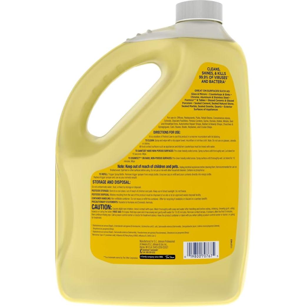 Limpiador Desinfectante Multi-Superficie Windex SC Johnson 3.78L