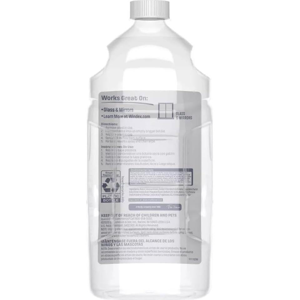 Limpiador de Vidrios Windex SC Johnson con Vinagre 3L (Pack 3)