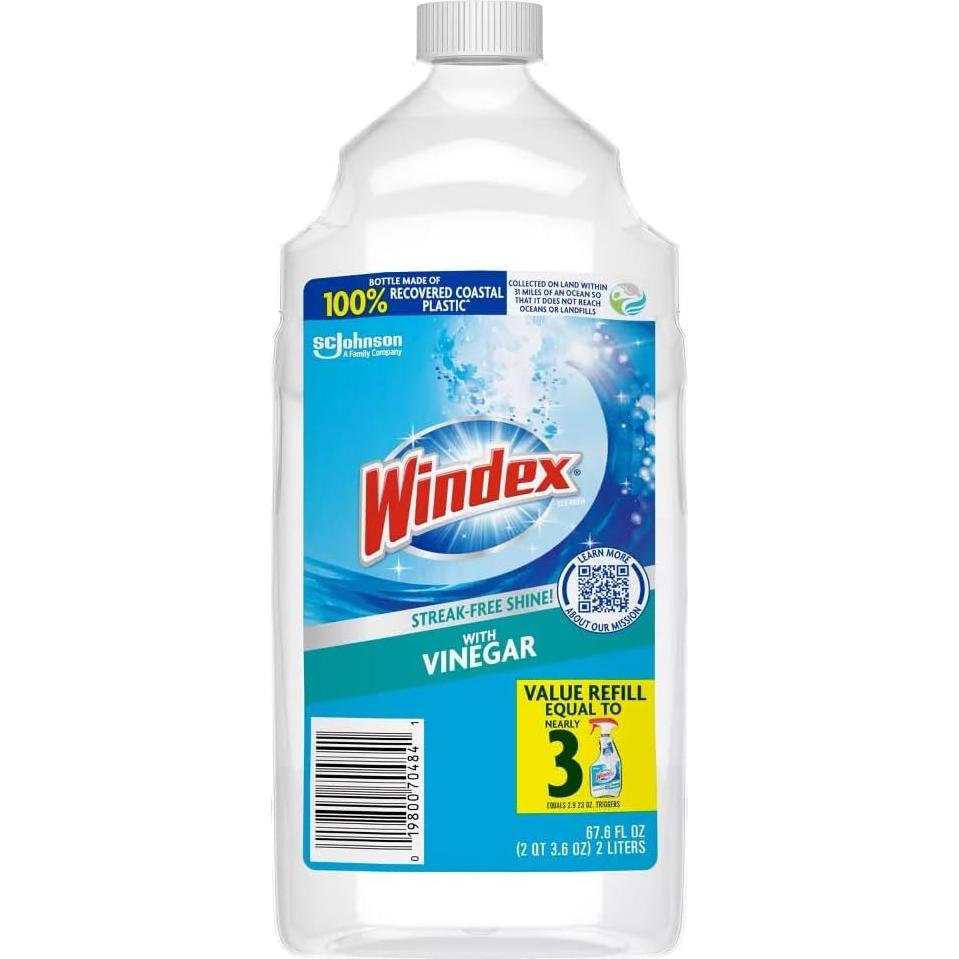 Limpiador de Vidrios Windex SC Johnson con Vinagre 3L (Pack 3)