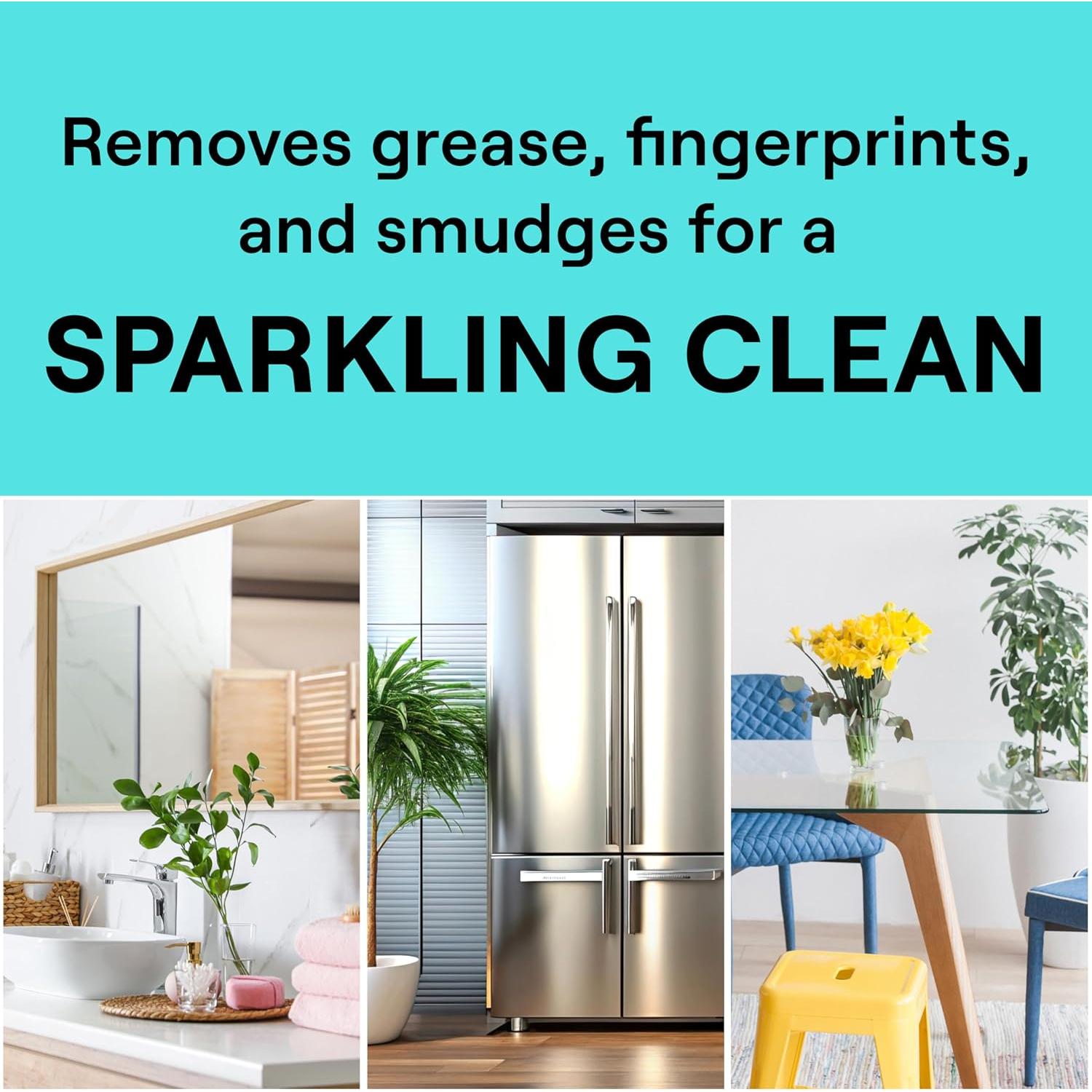 Limpiador de Vidrios Seventh Generation 680 ml Aroma Mar Brillante