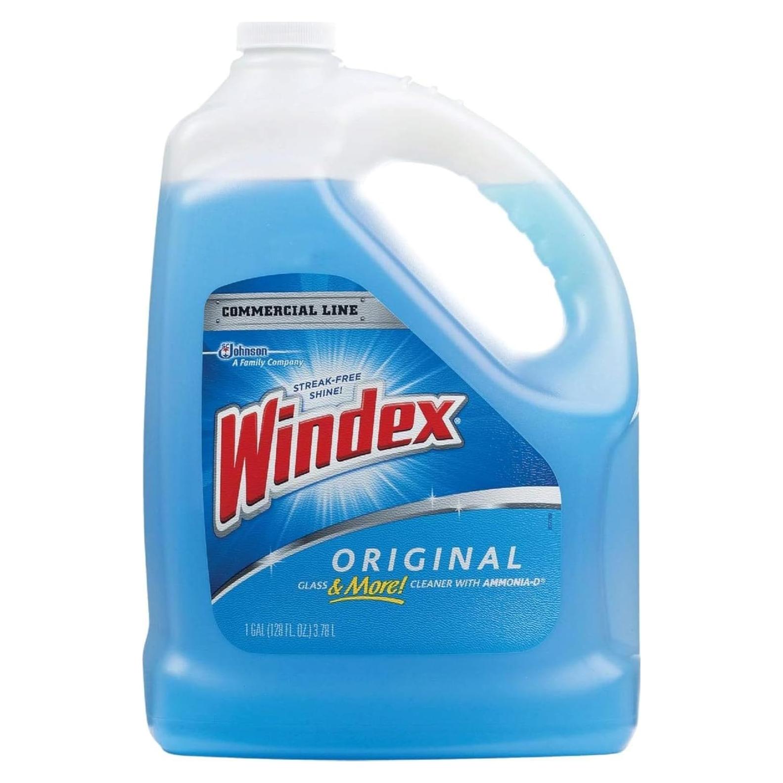 Limpiador de Vidrios Windex Original 3.78L - Recarga Eficaz