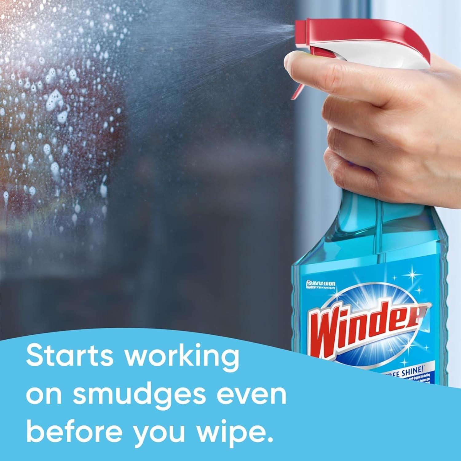 Limpiador de Vidrios Windex Original 3.78L - Recarga Eficaz