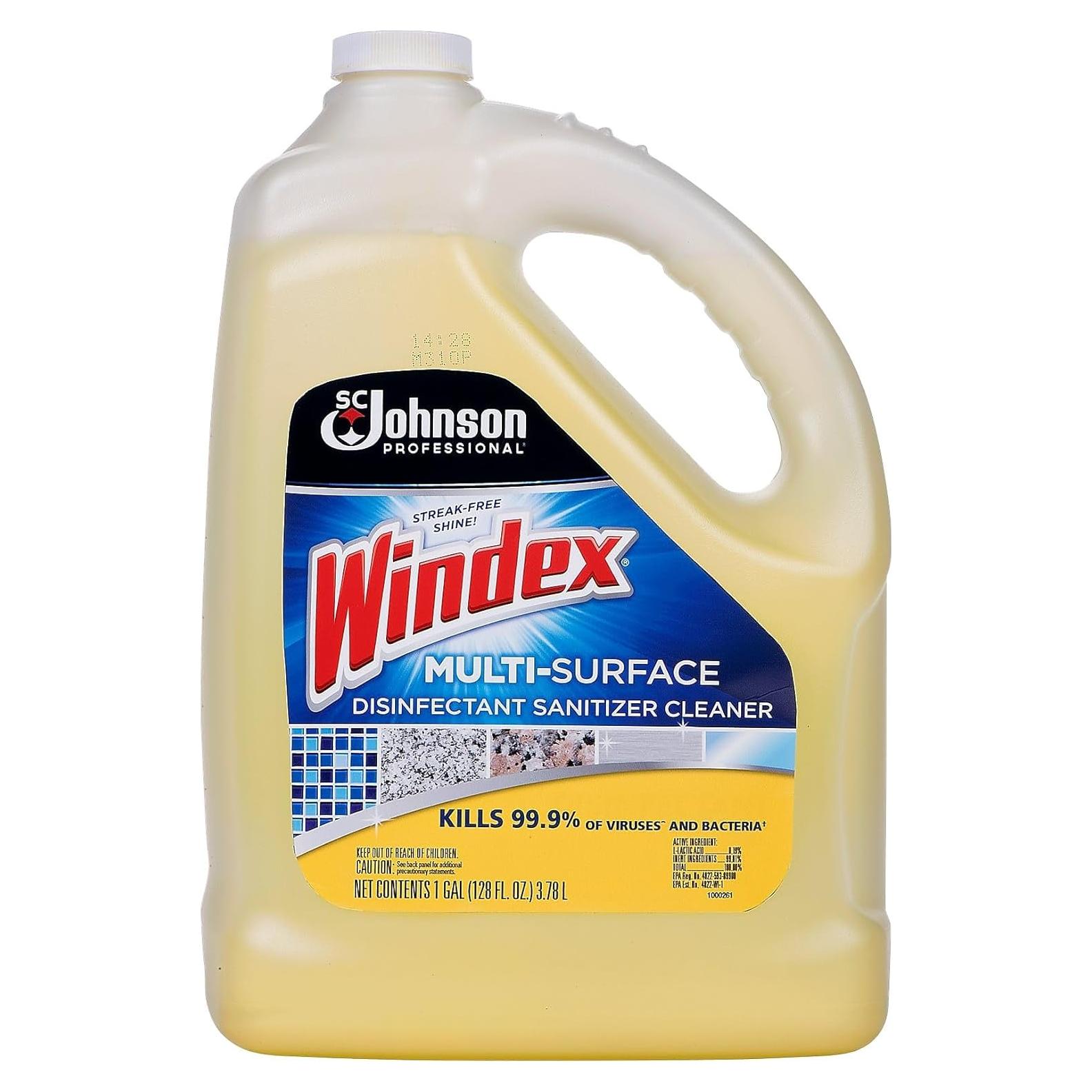 Limpiador Desinfectante Multi-Superficie Windex 4L Cítricos