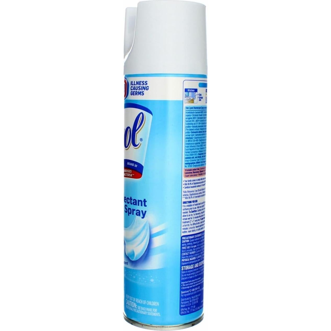 Aerosol Desinfectante Lysol Lino Fresco 7 Pack 540 ml