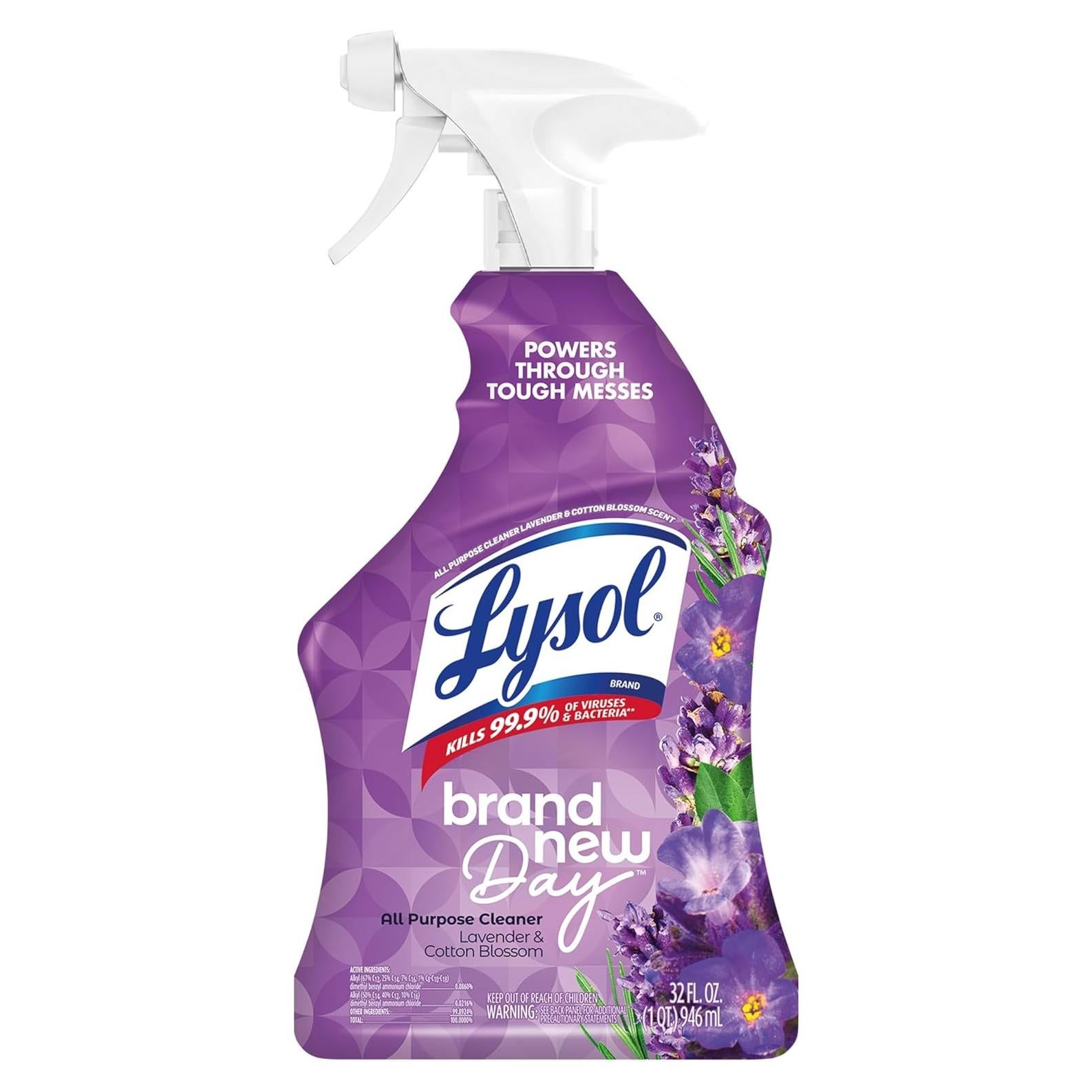 Lysol Limpiador Multiusos Spray Lavanda 9.32 oz - Desinfectante