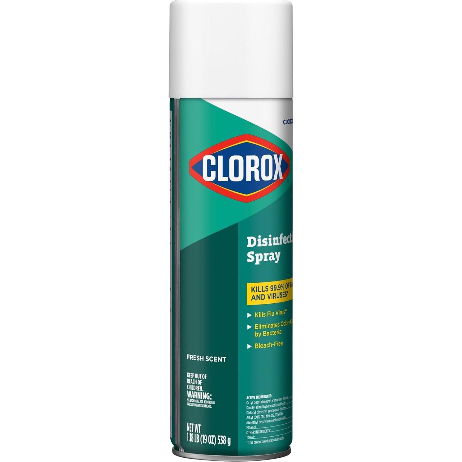 Spray Desinfectante CloroxPro 19 Oz Aroma Fresco Paquete 12