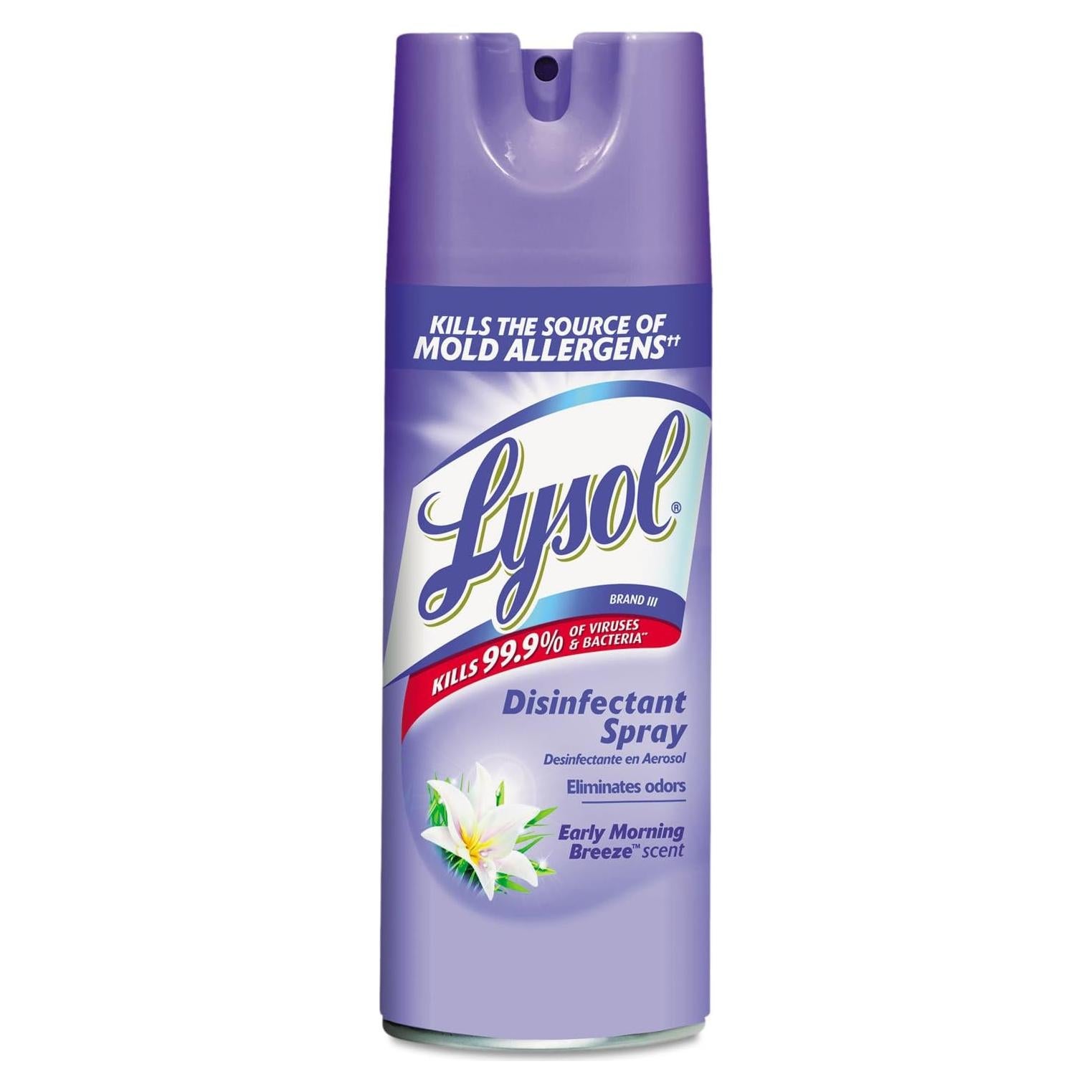 Spray Desinfectante Lysol Brisa de Mañana 354.88 ml