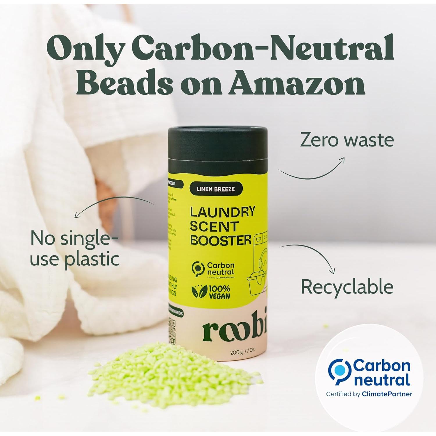 Perlas de Fragancia para Lavado Roobi 200g - Carbono Neutral