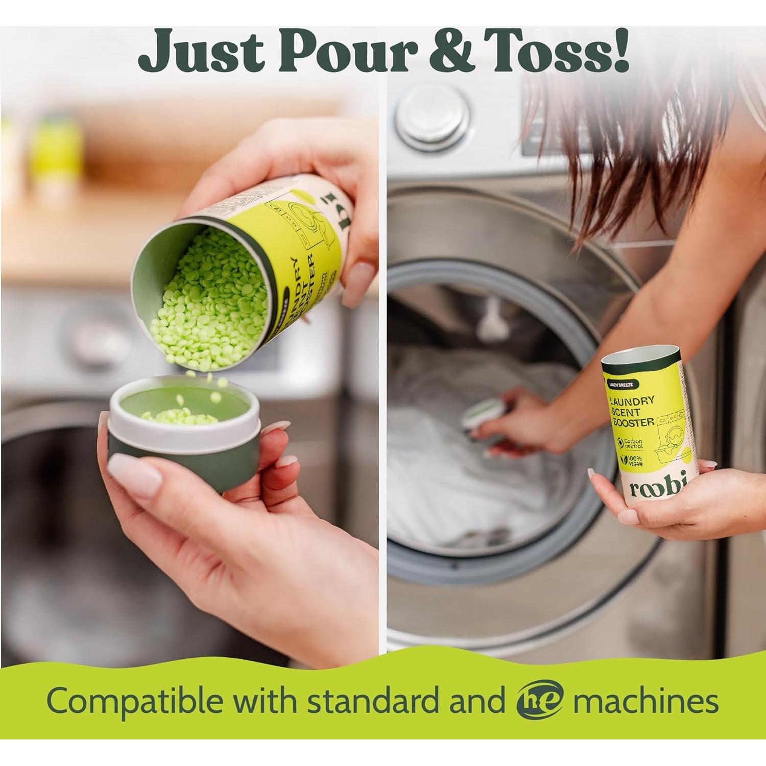 Perlas de Fragancia para Lavado Roobi 200g - Carbono Neutral