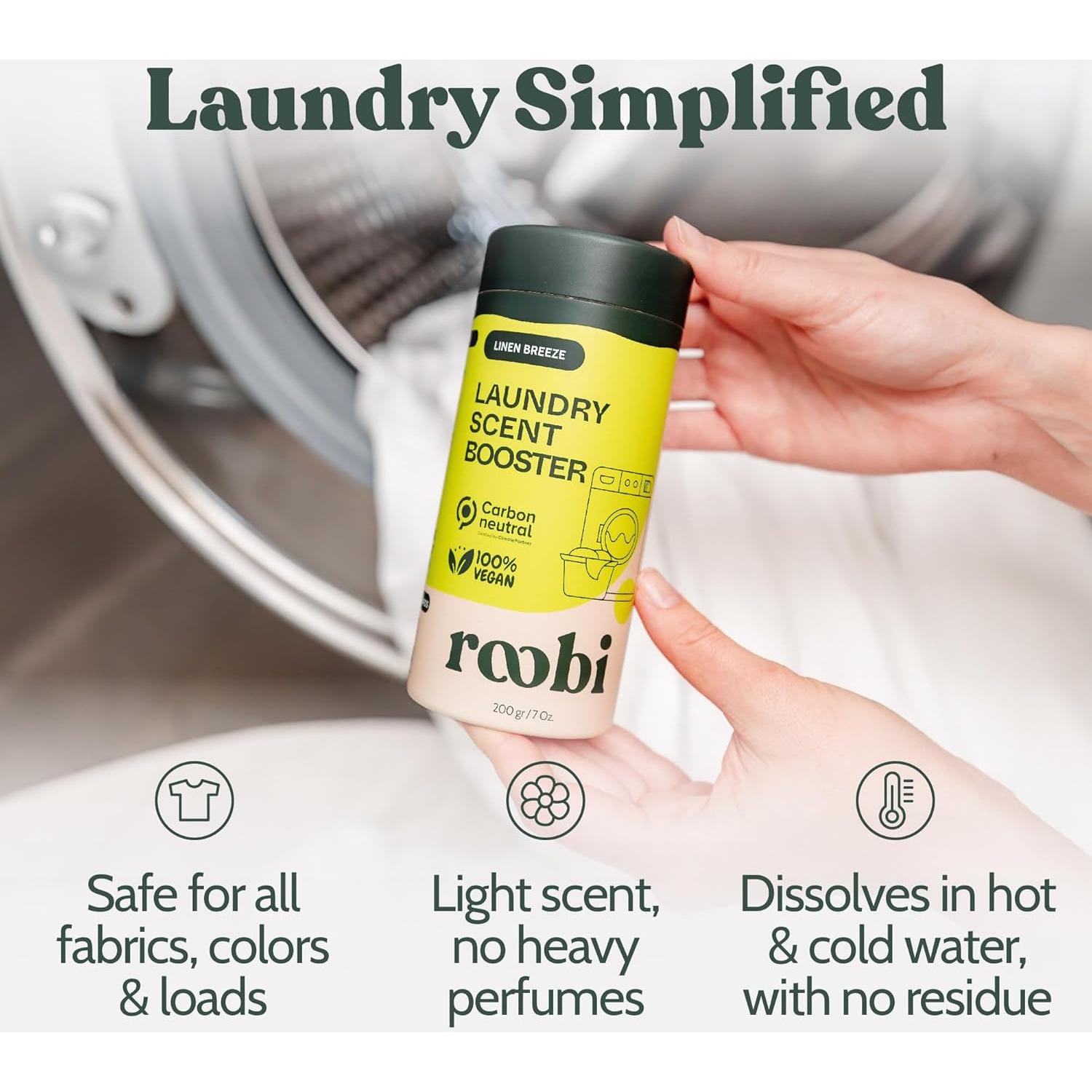 Perlas de Fragancia para Lavado Roobi 200g - Carbono Neutral