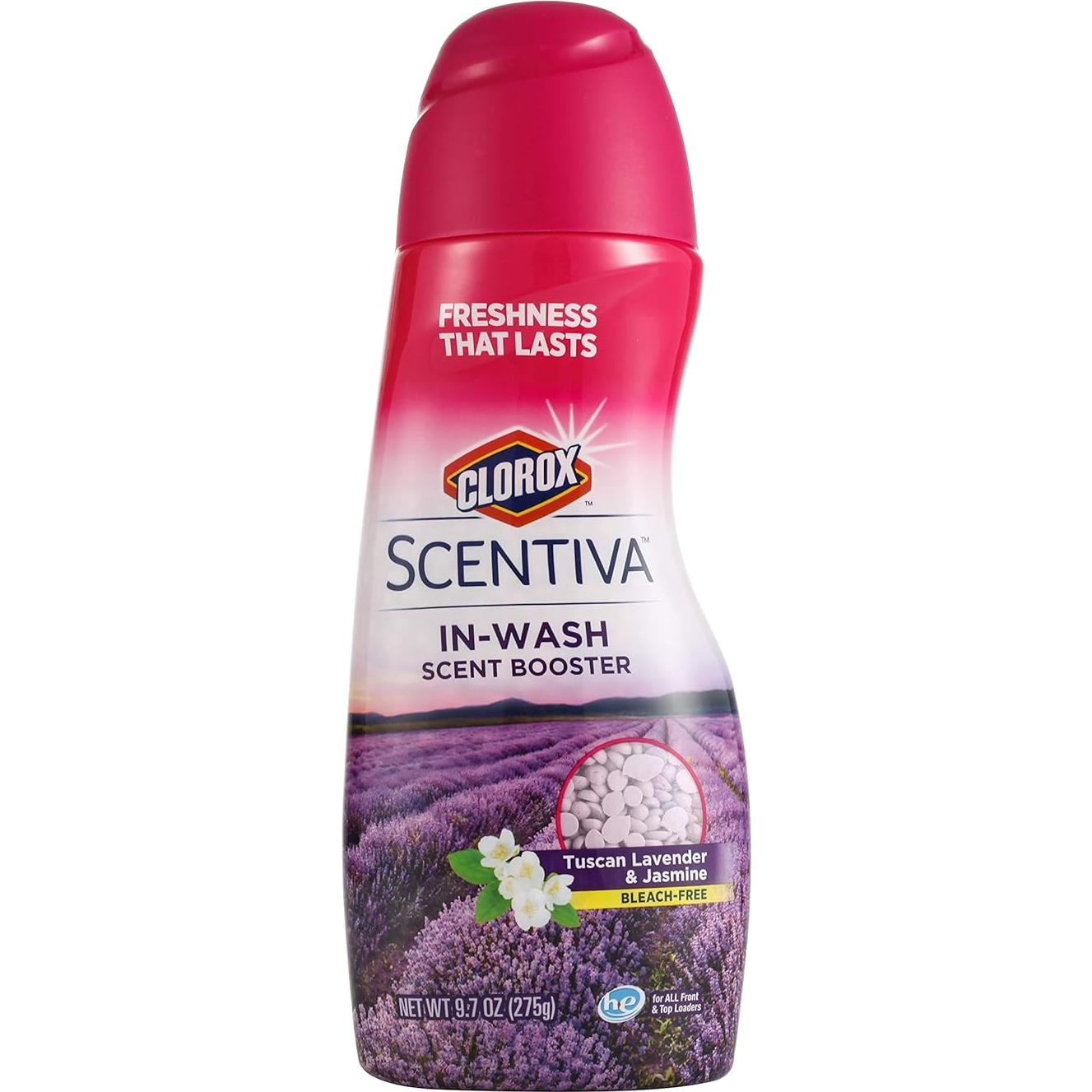 Perlas Aumentadoras de Fragancia Clorox Scentiva 275g - Lavanda Toscana y Jazmín