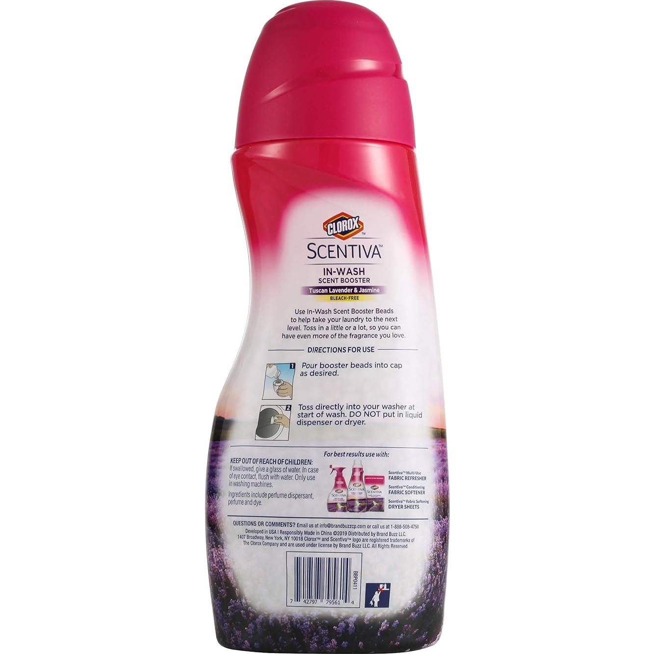 Perlas Aumentadoras de Fragancia Clorox Scentiva 275g - Lavanda Toscana y Jazmín