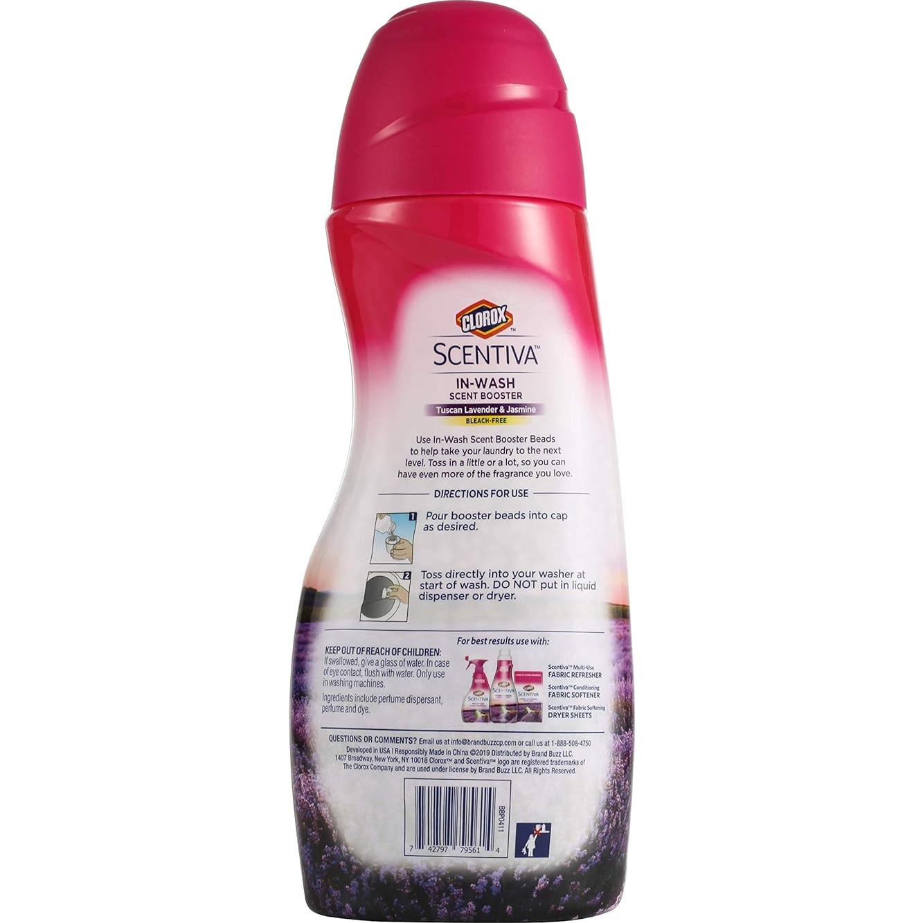 Perlas Aumentadoras de Fragancia Clorox Scentiva 275g - Lavanda Toscana y Jazmín