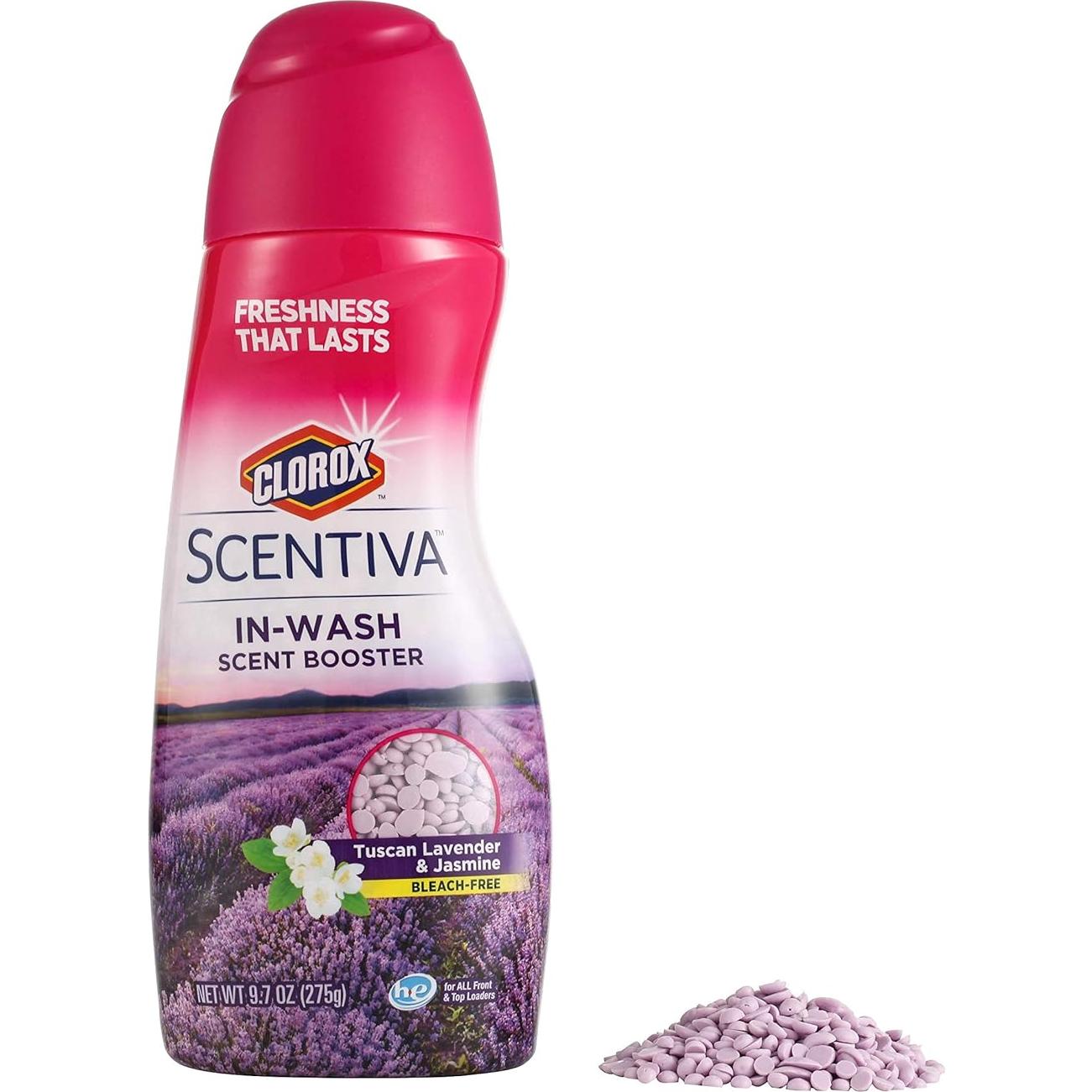 Perlas Aumentadoras de Fragancia Clorox Scentiva 275g - Lavanda Toscana y Jazmín