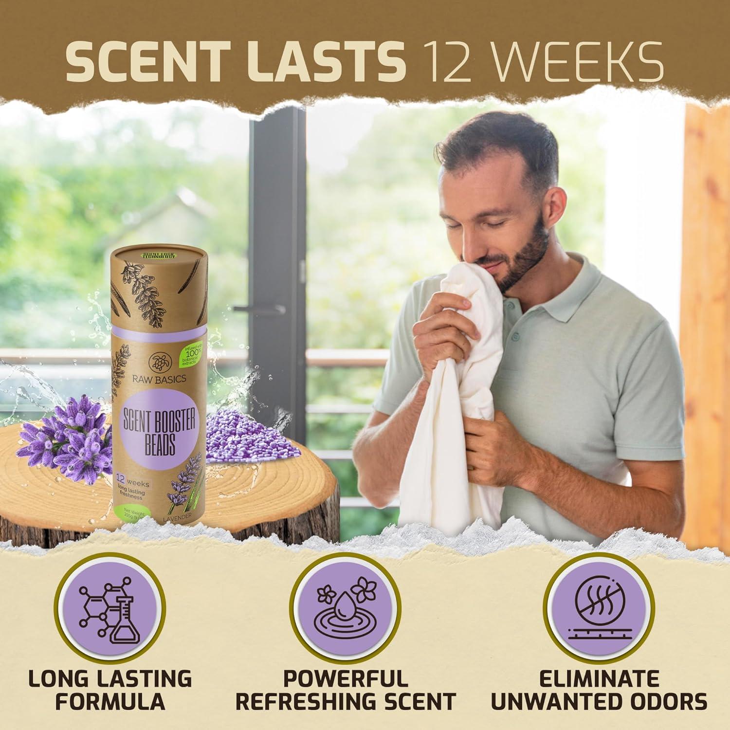 Bolas Aumentadoras de Aroma a Lavanda Raw Basics 254g