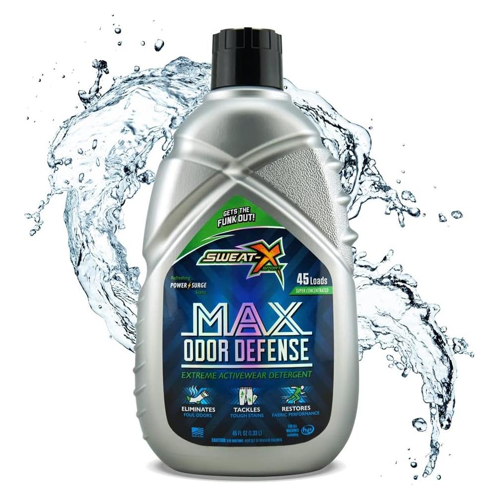 Detergente Sweat X Max Defensa contra Olores 1.32L - 45 Cargas