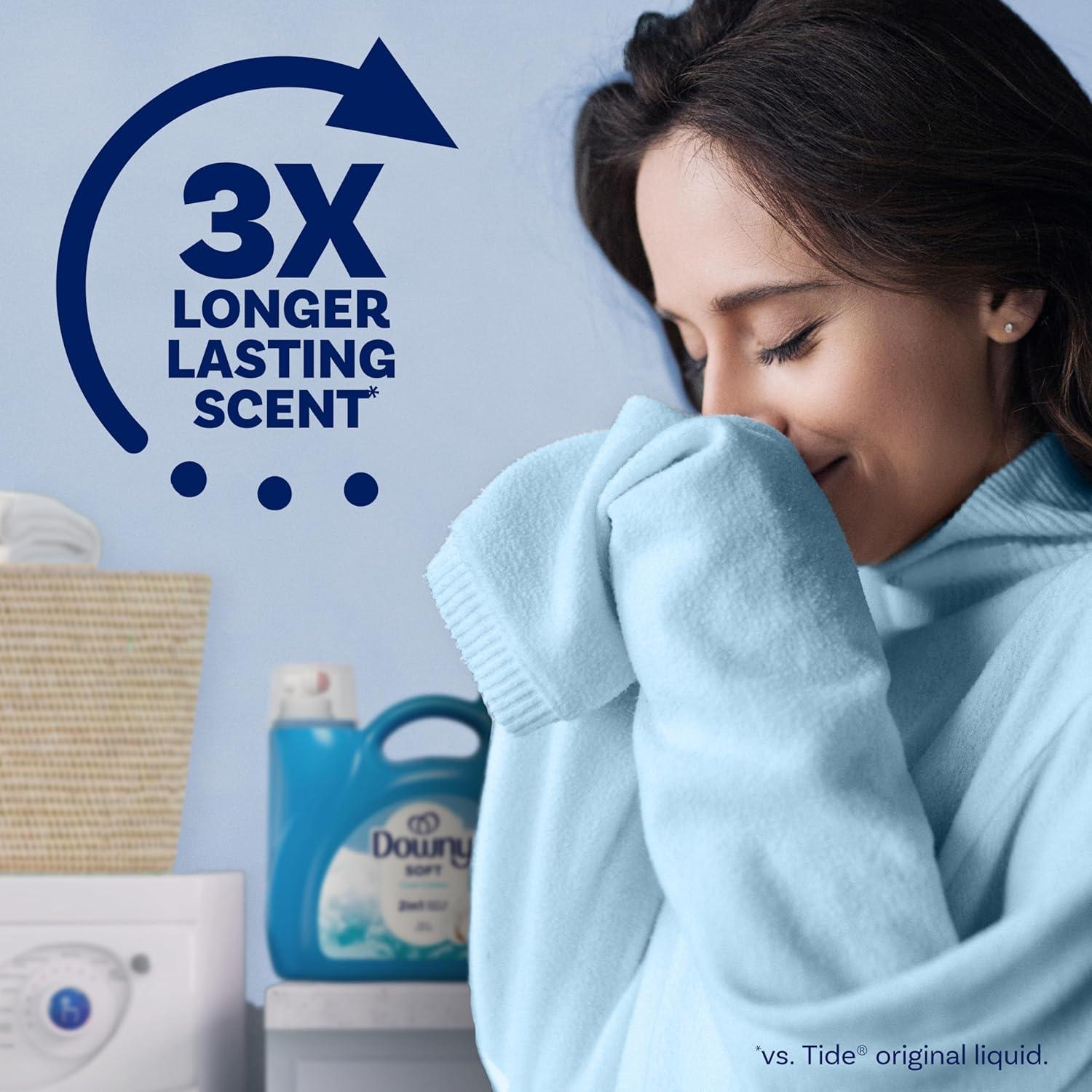 Suavizante de Tela Líquido Downy 4.14 L Algodón Fresco