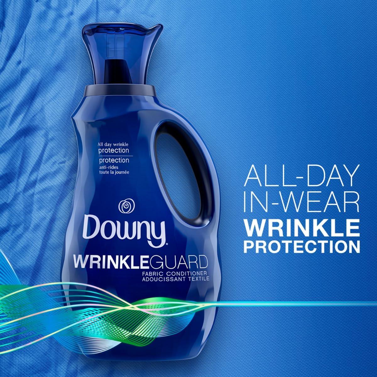 Suavizante de Tela Líquido Downy WrinkleGuard 1.42L Pack 2 Aroma Fresco