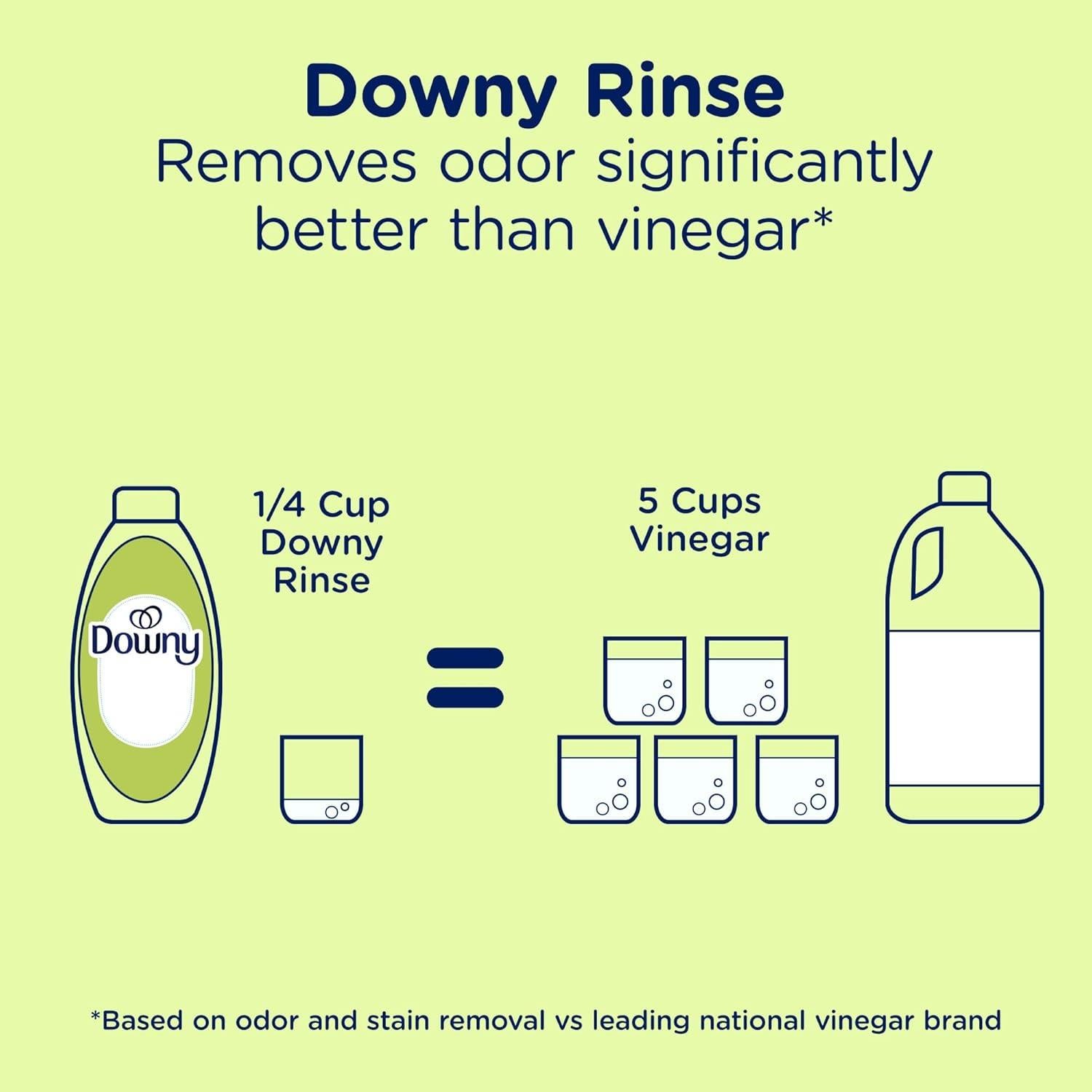 Downy Enjuague y Refresco 1.42 L - Suavizante y Removedor de Olores
