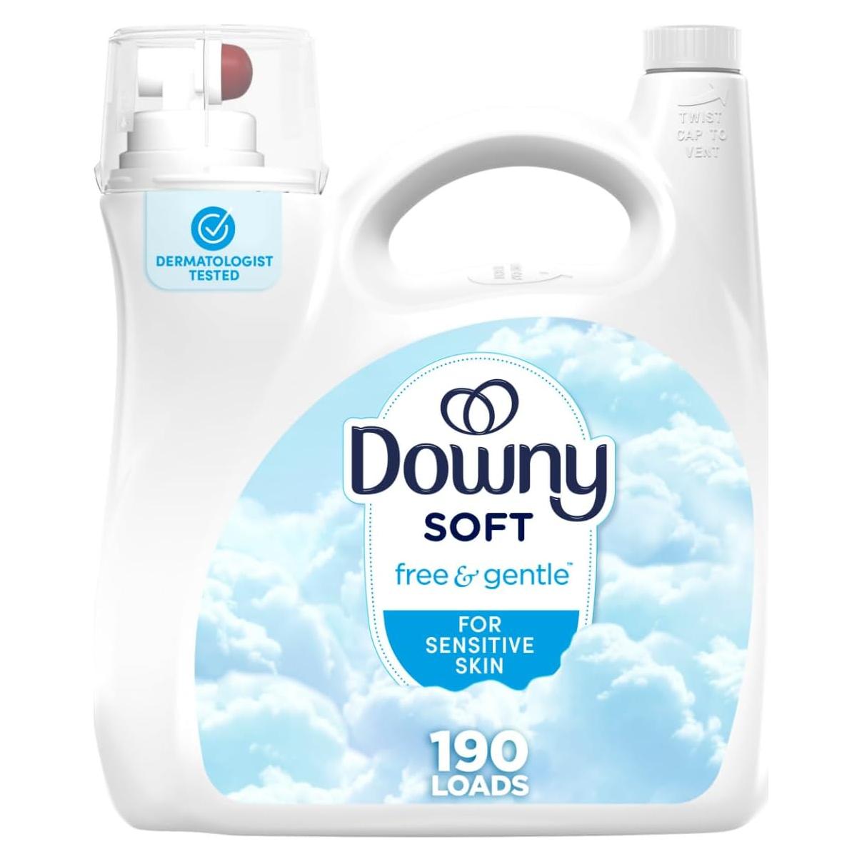 Suavizante de Tela Downy Free & Gentle 4.14 L Hipoalergénico