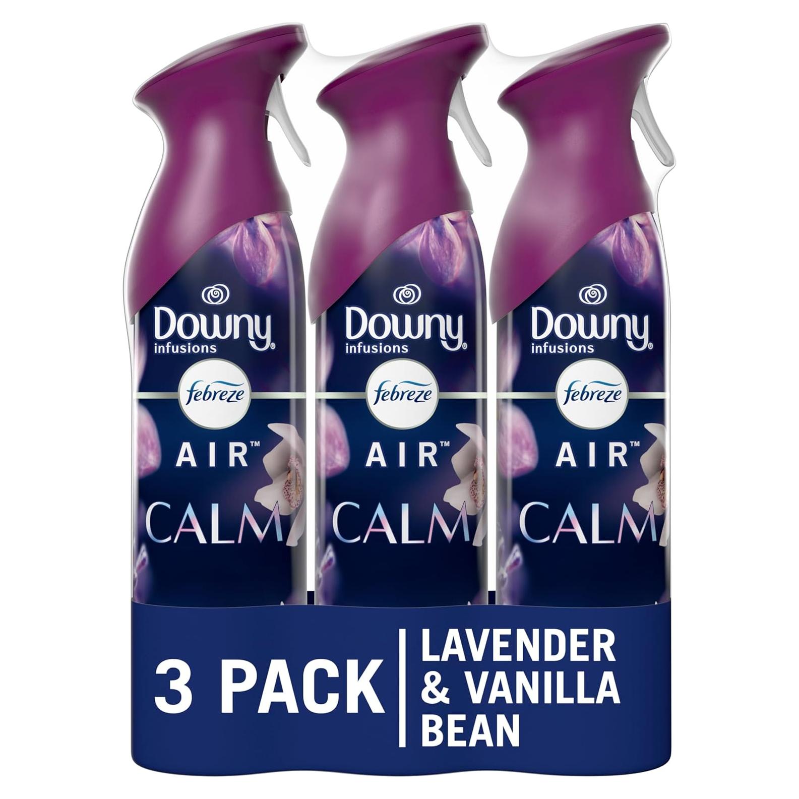 Febreze Ambientador Spray Downy Calm 248g - Combate Olores