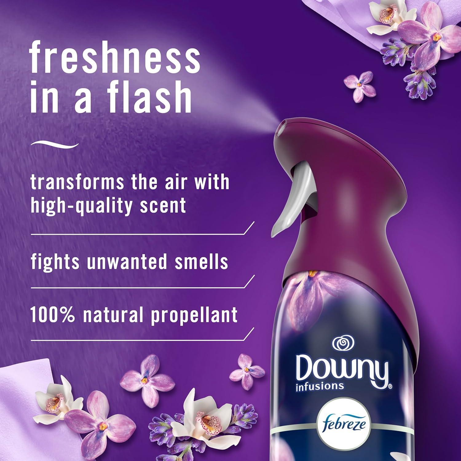 Febreze Ambientador Spray Downy Calm 248g - Combate Olores