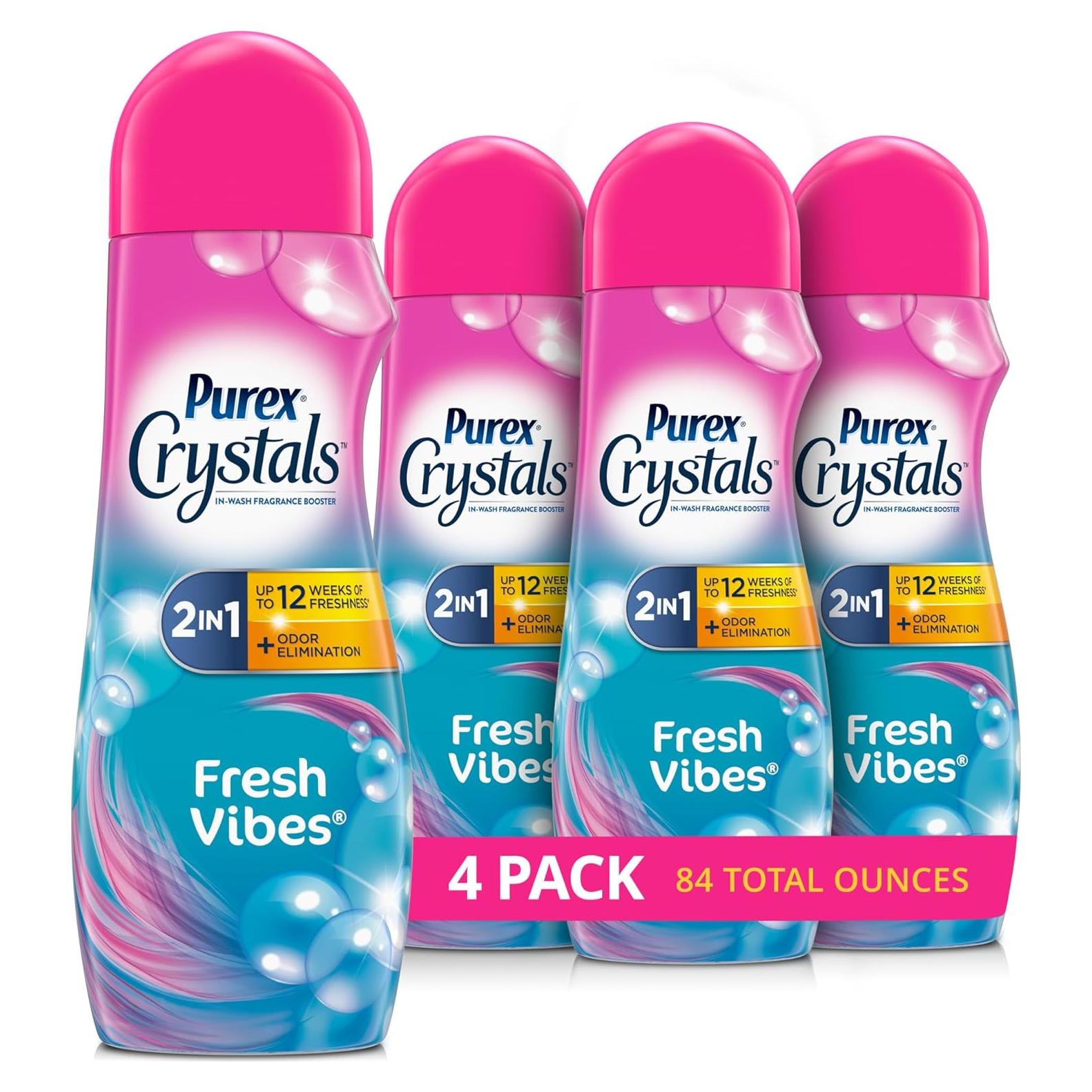 Purex Crystals Potenciador de Fragancia 2.38 kg Vibras Frescas