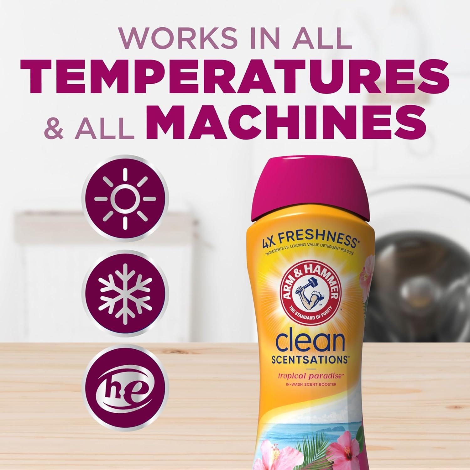 Aumentador de Aroma para Lavado ARM & HAMMER 45 Oz Paraíso Tropical