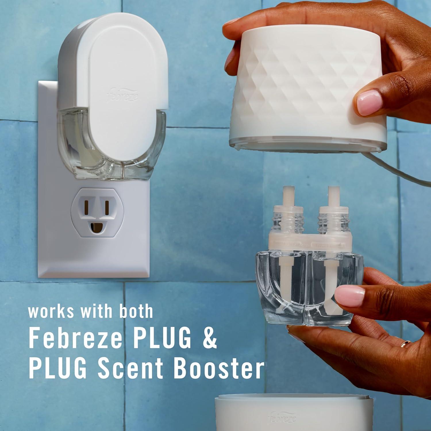 Kit de Potenciador de Aroma Febreze Plug + 2 Recargas Downy Calm