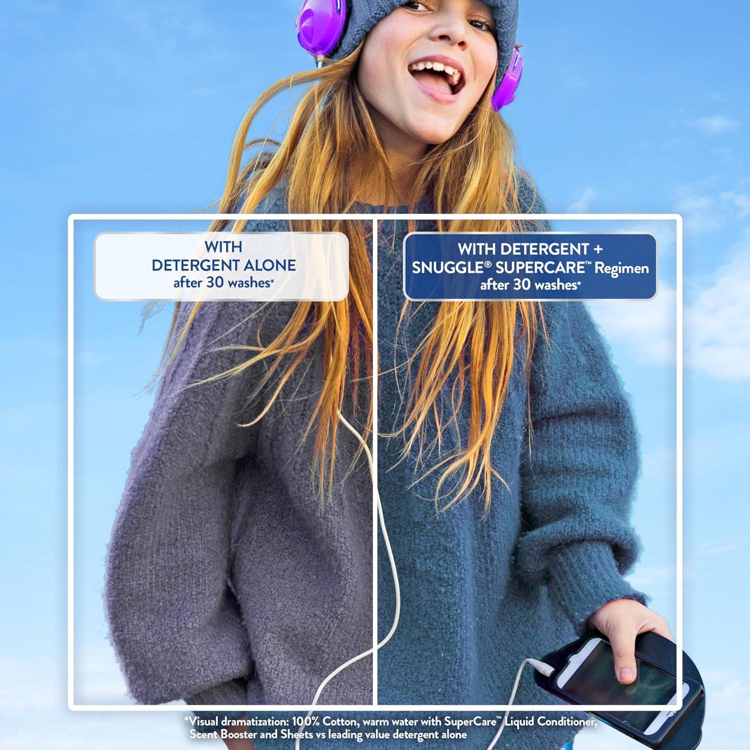 Aumentador de Fragancia Snuggle SuperCare 1021g Lirios y Lino