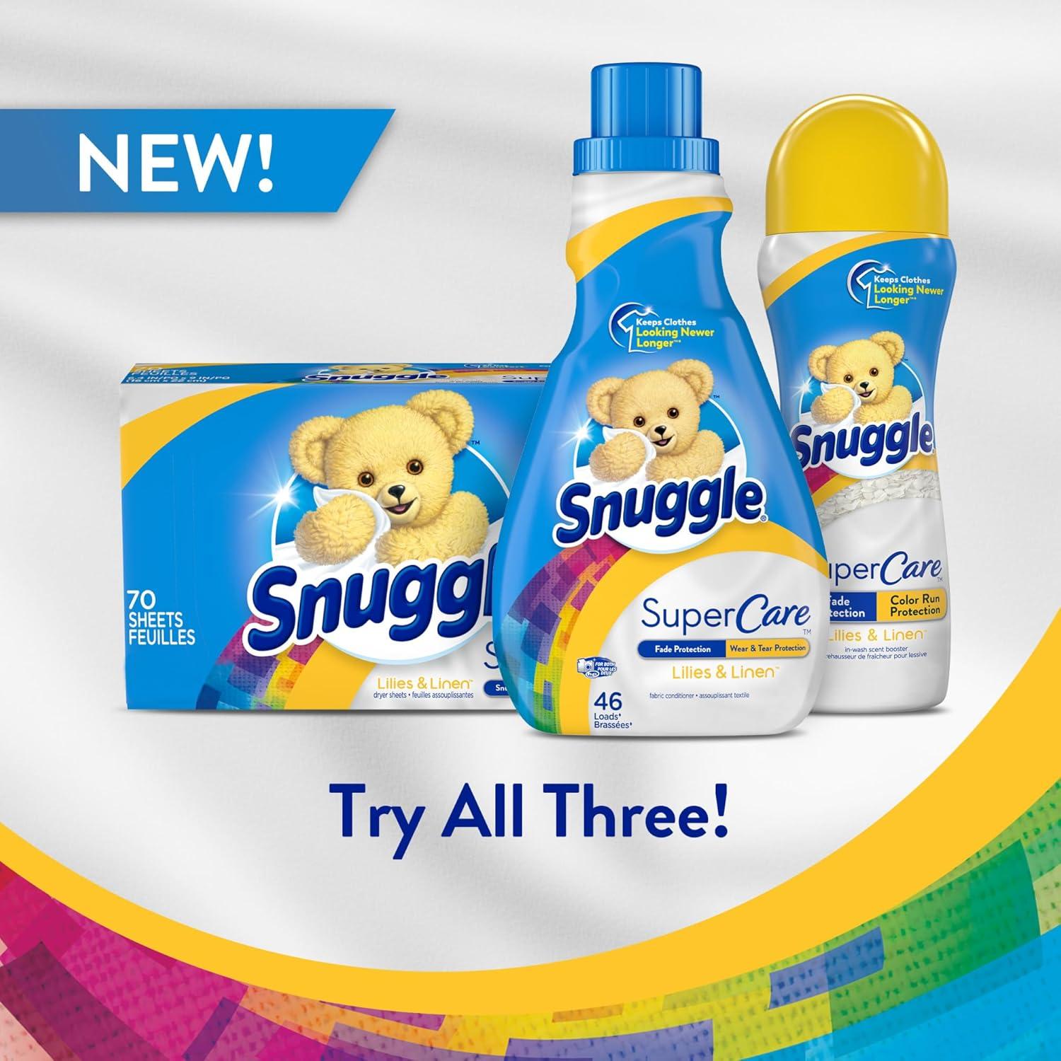 Aumentador de Fragancia Snuggle SuperCare 1021g Lirios y Lino