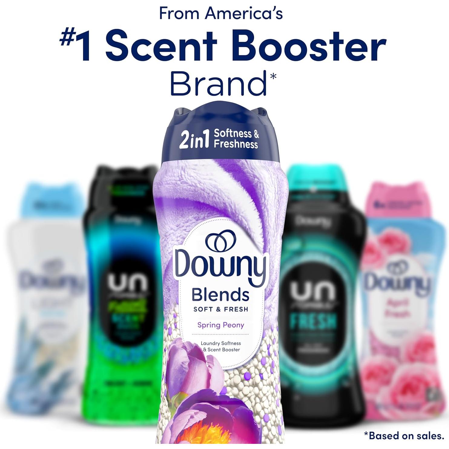 Perlas Aumentadoras de Suavidad y Fragancia Downy 2-en-1 694g Peonía