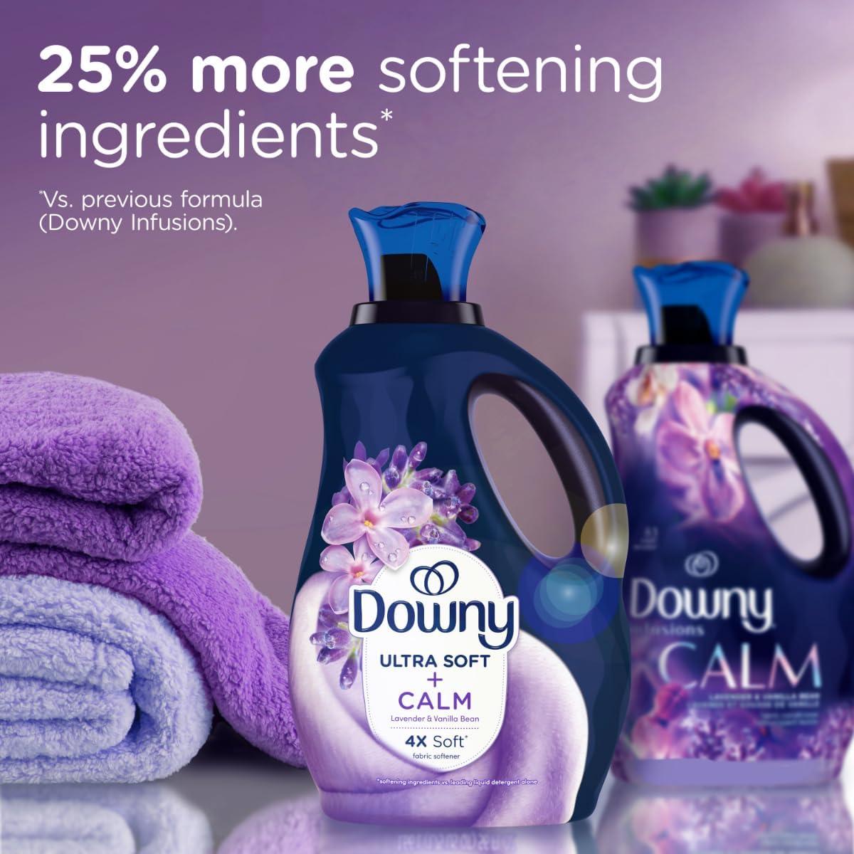 Suavizante de Tela Líquido Downy Ultra Suave 1650 ml Lavanda - Paquete de 2