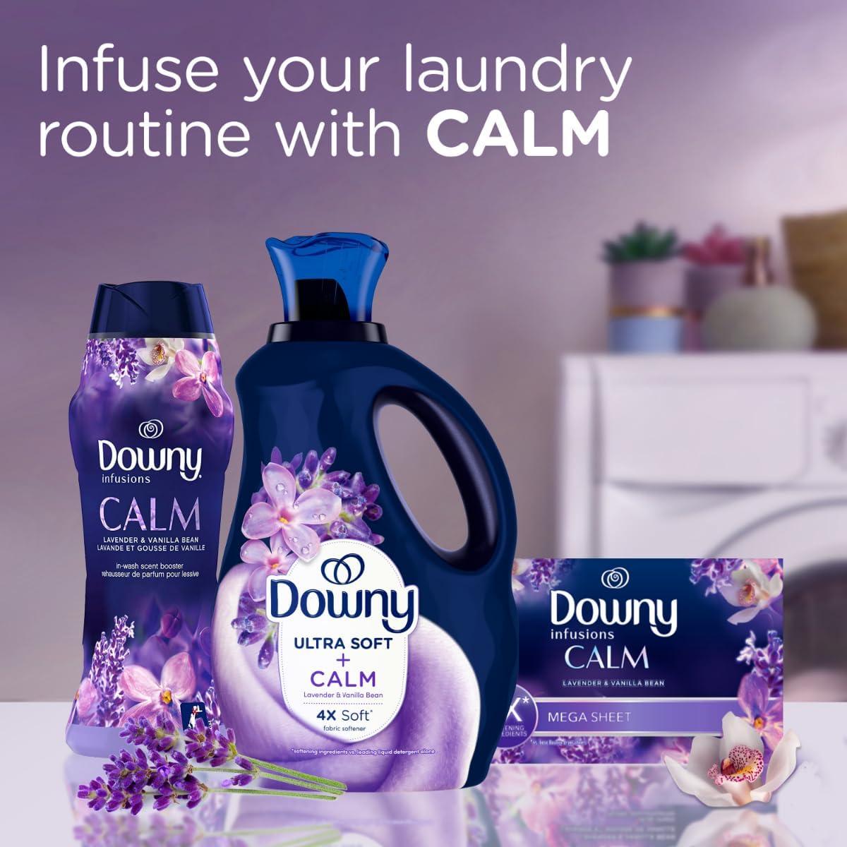 Suavizante de Tela Líquido Downy Ultra Suave 1650 ml Lavanda - Paquete de 2