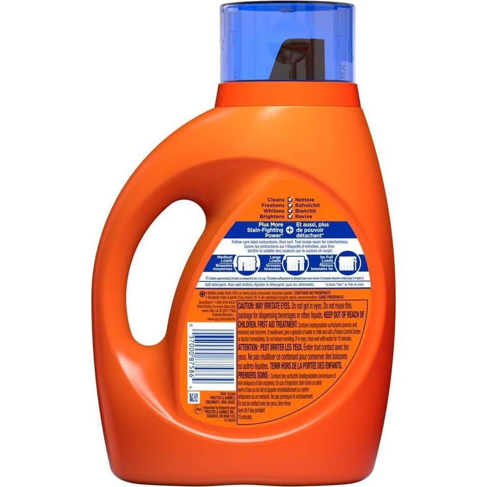 Detergente Líquido para Ropa Tide Plus Ultra 1.30L Aroma Original